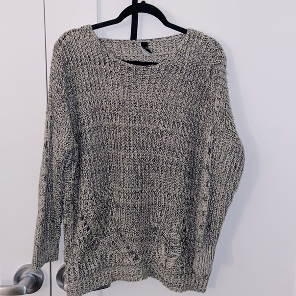 Windsor Sweaters - Windsor Oversized scoop neck knit Sweater
